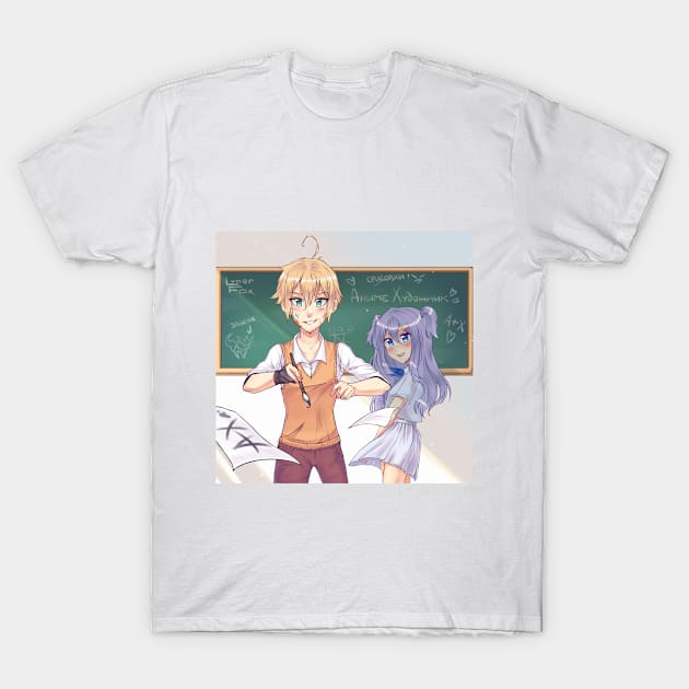 Anime Version 2 T-Shirt by Loner FOX